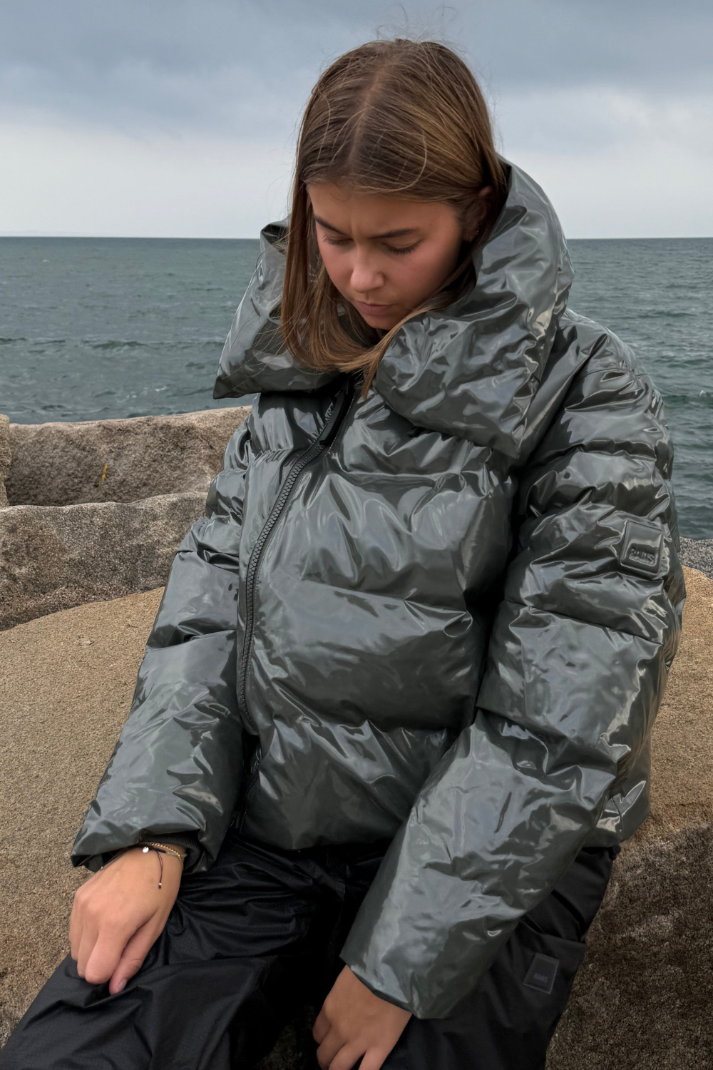 Alta Vision Short Puffer Jacket W3T3 - Swamp - Rains