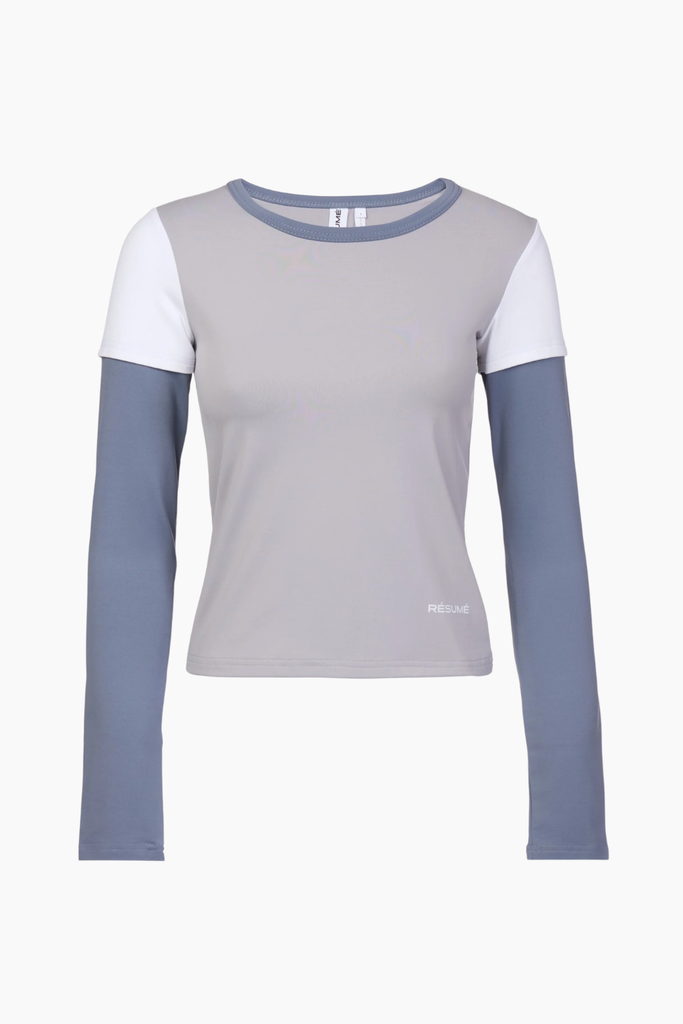 AmariRS Blouse - Multi Grey - Résumé