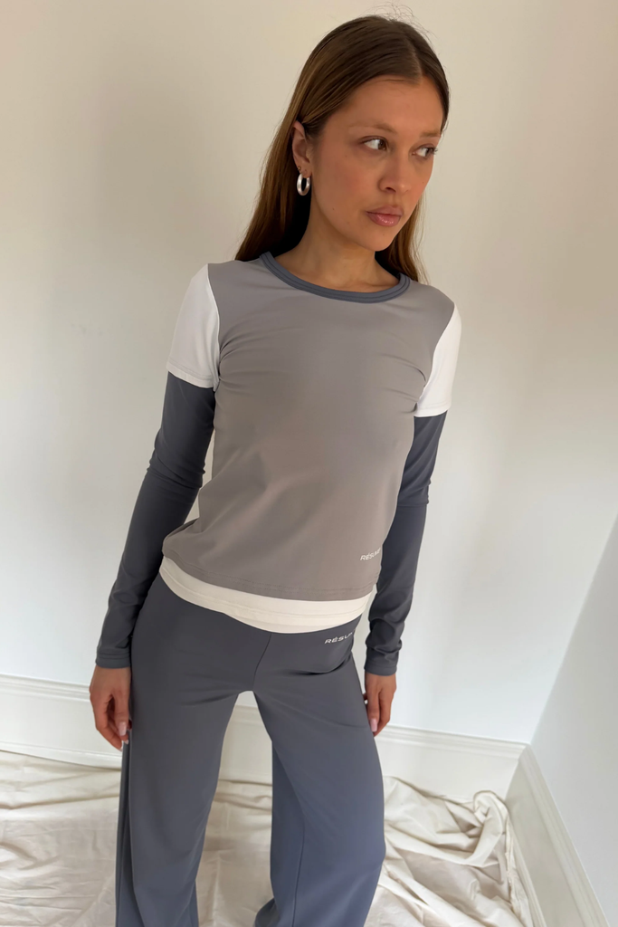 AmariRS Blouse - Multi Grey - Résumé