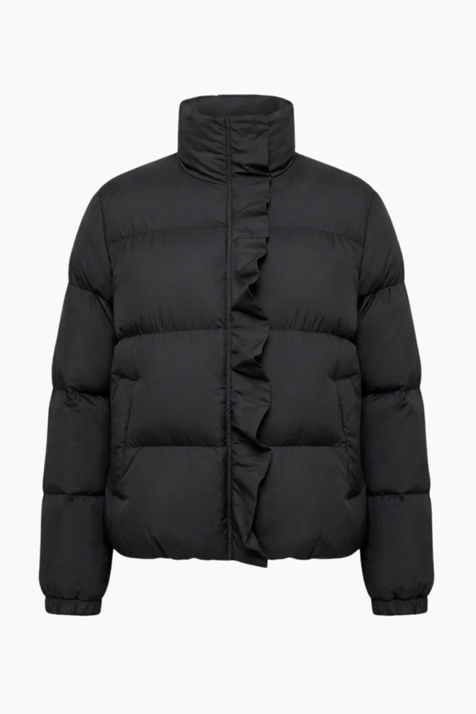 Ambra Short Puffer Jacket - Black - OpéraSPORT