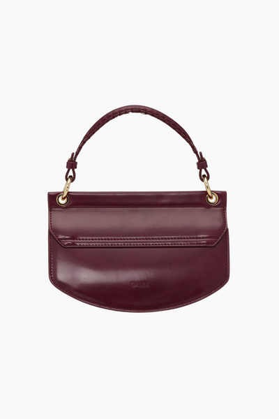 Apo-G Bag Mini Top Handle Box A6908 - Tawny Port - GANNI