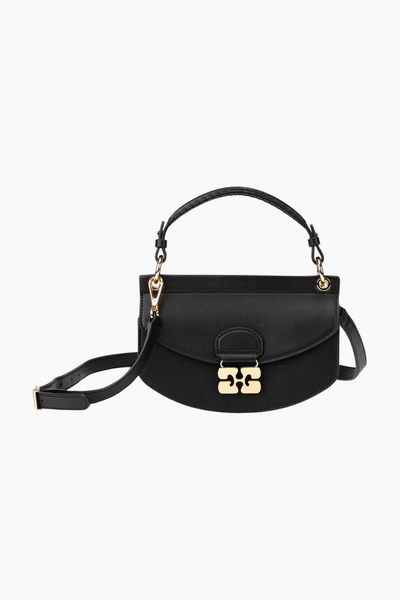 Apo-G Bag Mini Top Handle A6349 - Black - GANNI