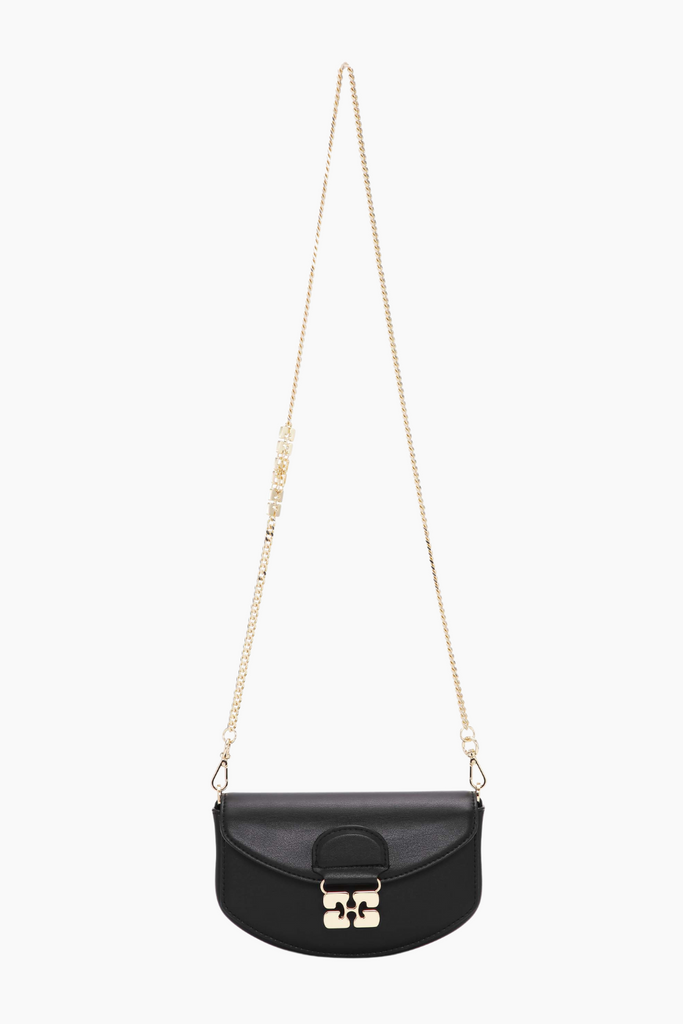 Apo-G Wallet On Chain A6522 - Black - GANNI