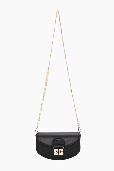 Apo-G Wallet On Chain A6522 - Black - GANNI