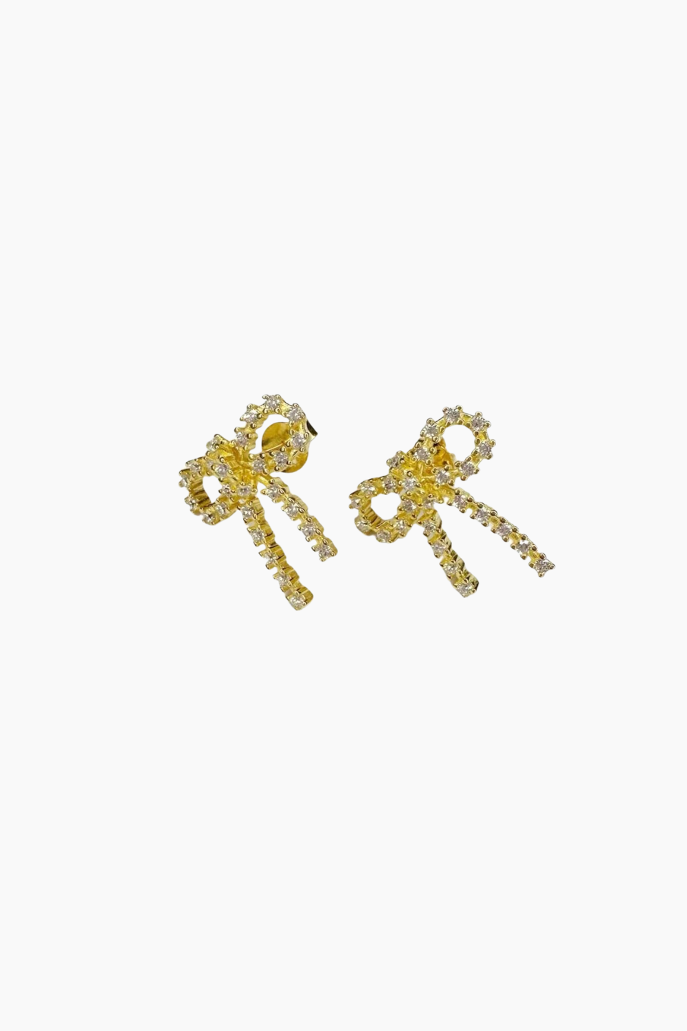 Arco Mini Crystal Studs - Goldplated - Pico