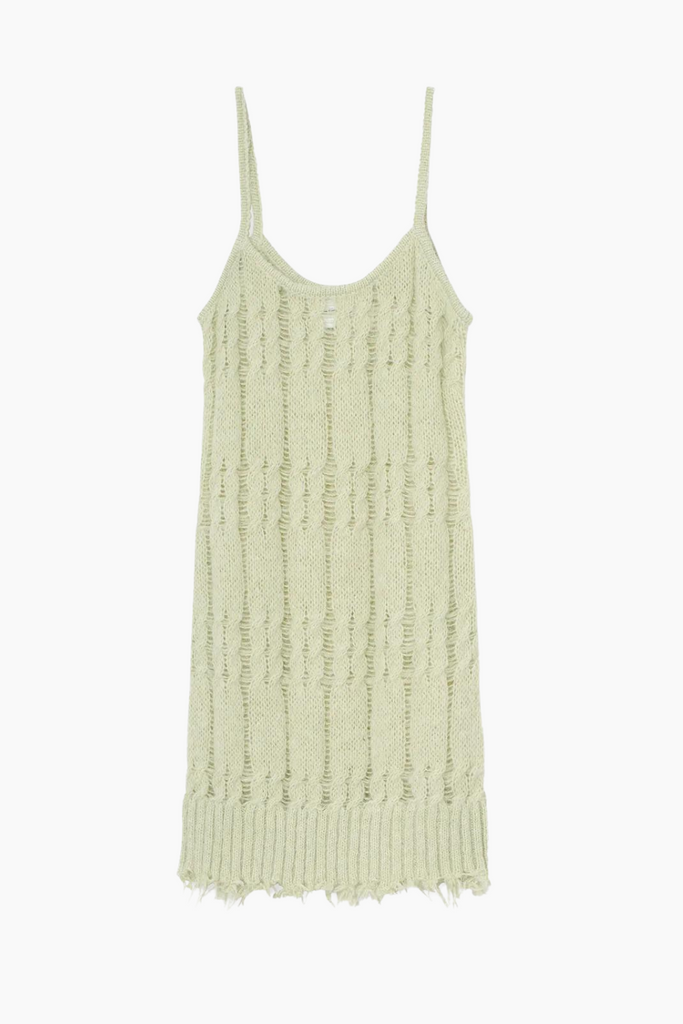 ArmieRS Knit Dress - Pastel Green - Résumé