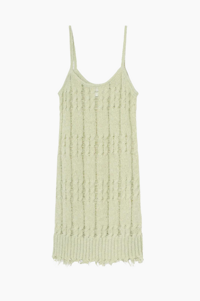 ArmieRS Knit Dress - Pastel Green - Résumé