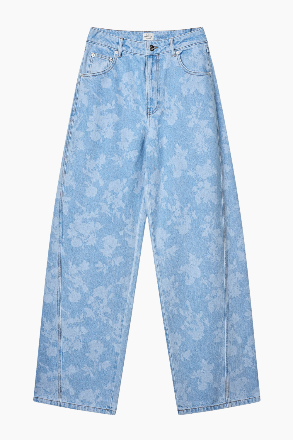 Art Denim Christel Jeans - Light Denim/ Ink Flower - Mads Nørgaard