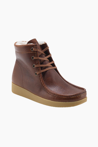 Asta Warm Linned Boot - Tobacco - Nature Footwear