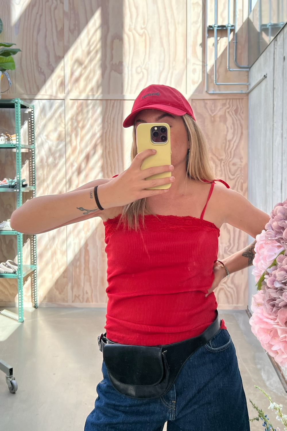 Audruy Seamless Top - Mars Red - OpéraSPORT