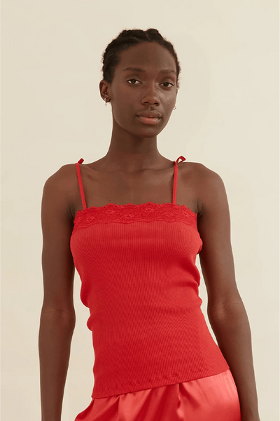 Audruy Seamless Top - Mars Red - OpéraSPORT