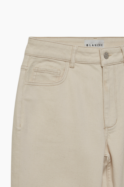 Augusta-BL Sable Jeans - Plaza Taupe - Blanche