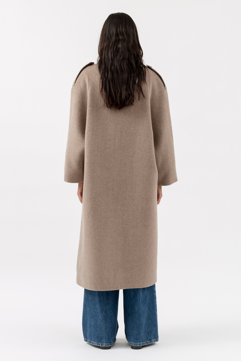 Aunty Coat FA900647 - Brown Melange - H2O Fagerholt (CON)