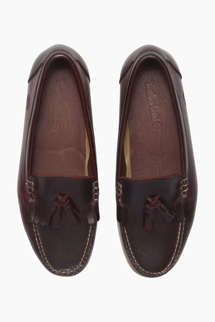 Authentic Loafer Shoe - Burgundy Full Grain - Timberland