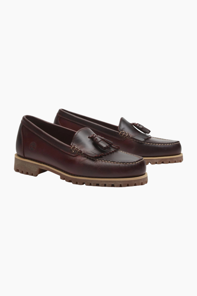 Authentic Loafer Shoe - Burgundy Full Grain - Timberland