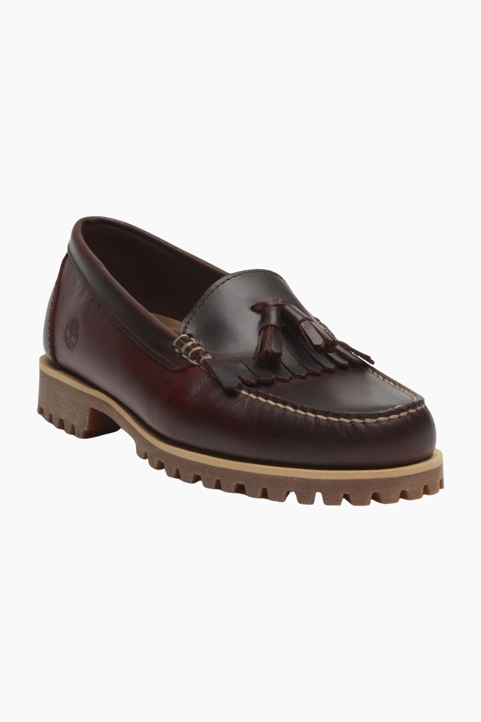 Authentic Loafer Shoe - Burgundy Full Grain - Timberland