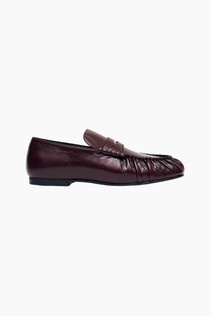 Aven Rift Burgundy Leather Loafers - Rift Burgundy - Alohas