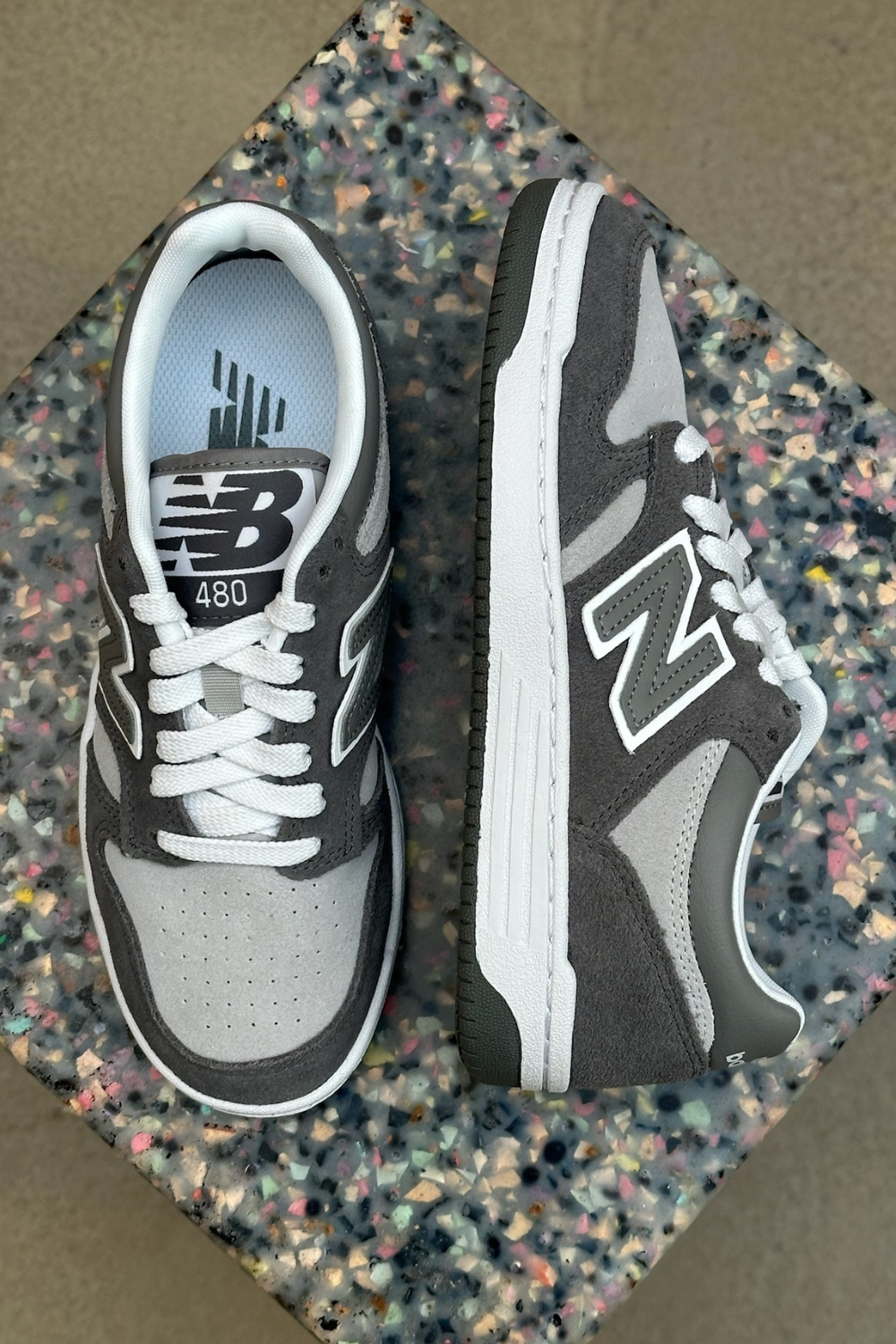 BB480LEC - Castlerock/Shadow Grey - New Balance