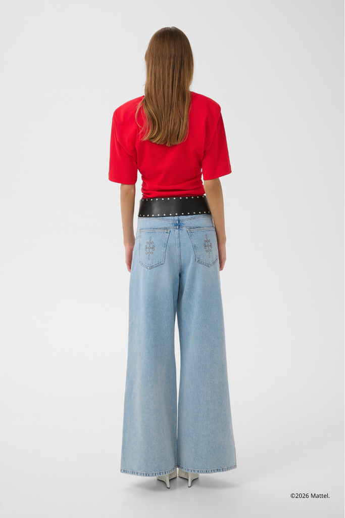 BXGskipper Tee - Barbados Cherry - Barbie X Gestuz