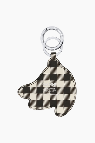 Banana Keyring Velvet A6812 - Black - GANNI