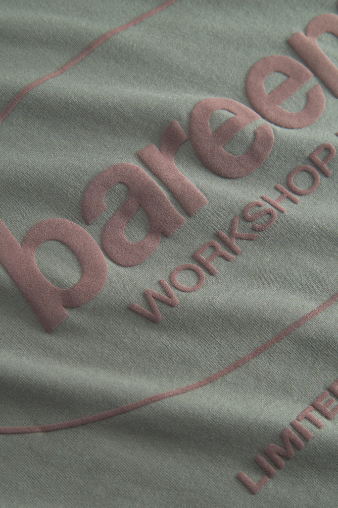 Bard Box Fit Heavy Logo - Castor Gray - bareen