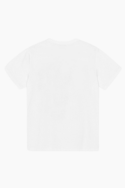 Basic Cotton Jersey Animals Relaxed T-Shirt T4237 - Bright White - GANNI