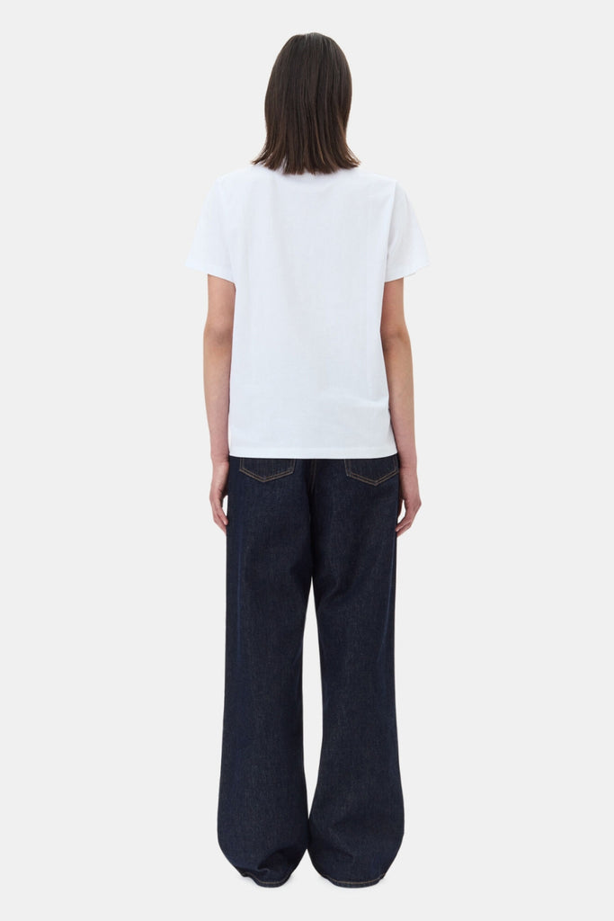 Basic Jersey Leopard Relaxed T-Shirt T4124 - Leopard - GANNI