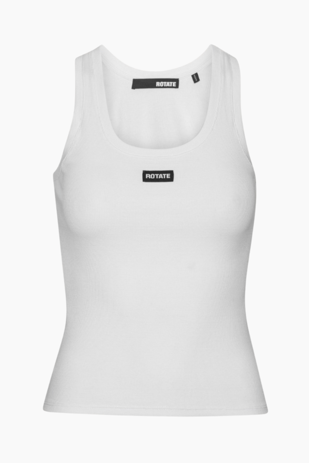 Basic Tank Top - Bright White - Rotate