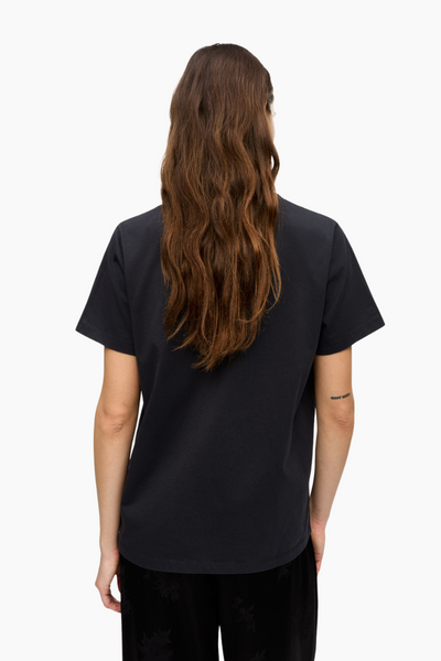 Basic Jersey BD Teddy Relaxed T-Shirt T4287 - Phantom - GANNI-5