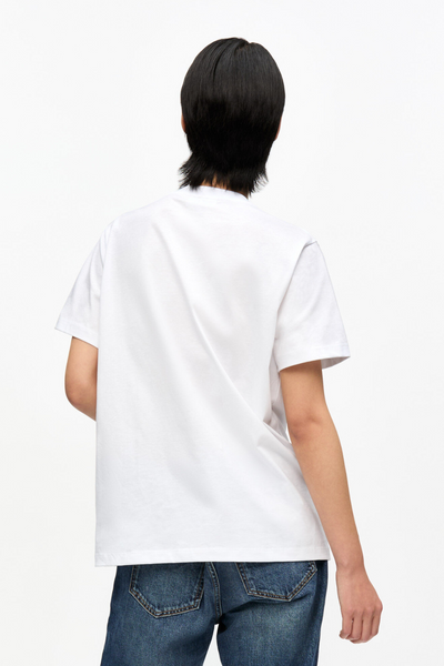 Basic Jersey Teddy Relaxed T-Shirt T4289 - Bright White - GANNI-2