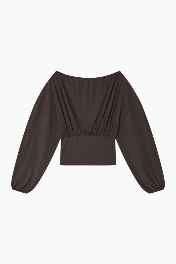 Beate Top - Brown - Silfen Studio