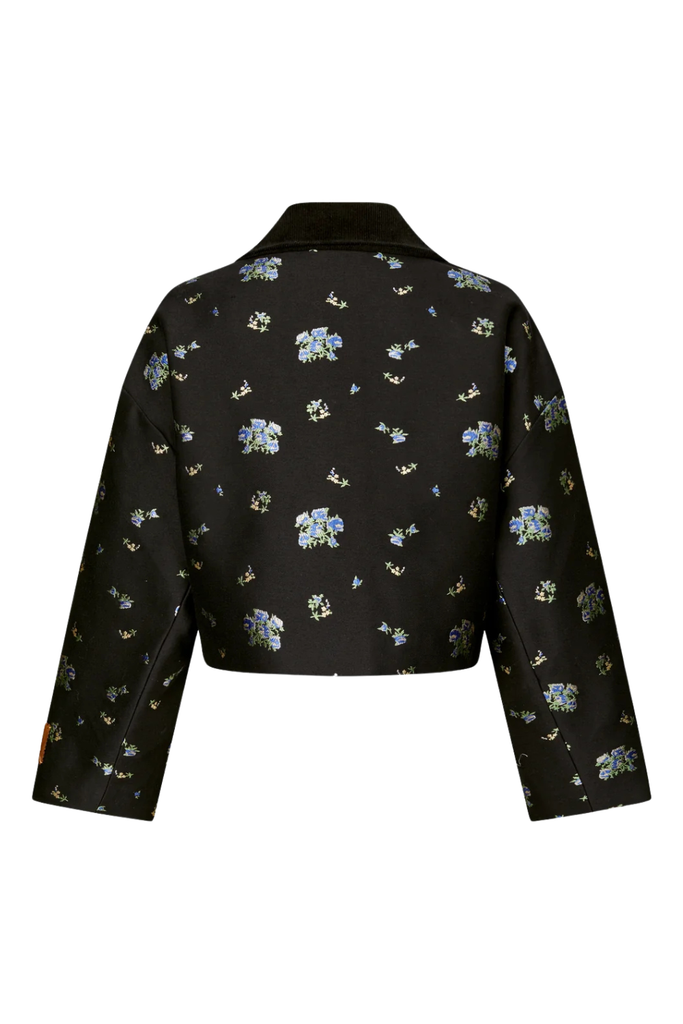 Bebeth Jacket - Black Small Flower - Baum und Pferdgarten