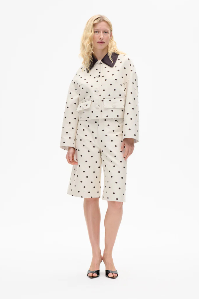Bebeth Jacket - Egret Creme Dot - Baum und Pferdgarten
