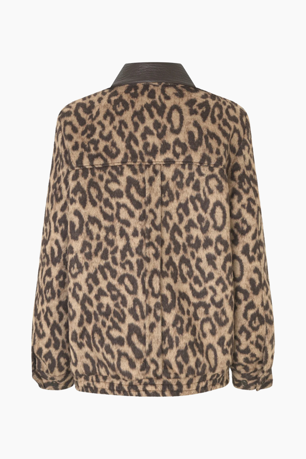 Beline Jacket - Wool Camel Leopard - Baum und Pferdgarten