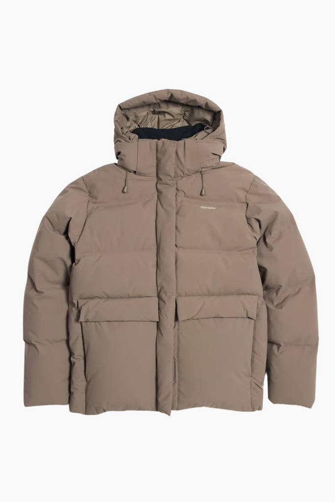 Besseggen Down Jacket - Taupe - Holzweiler