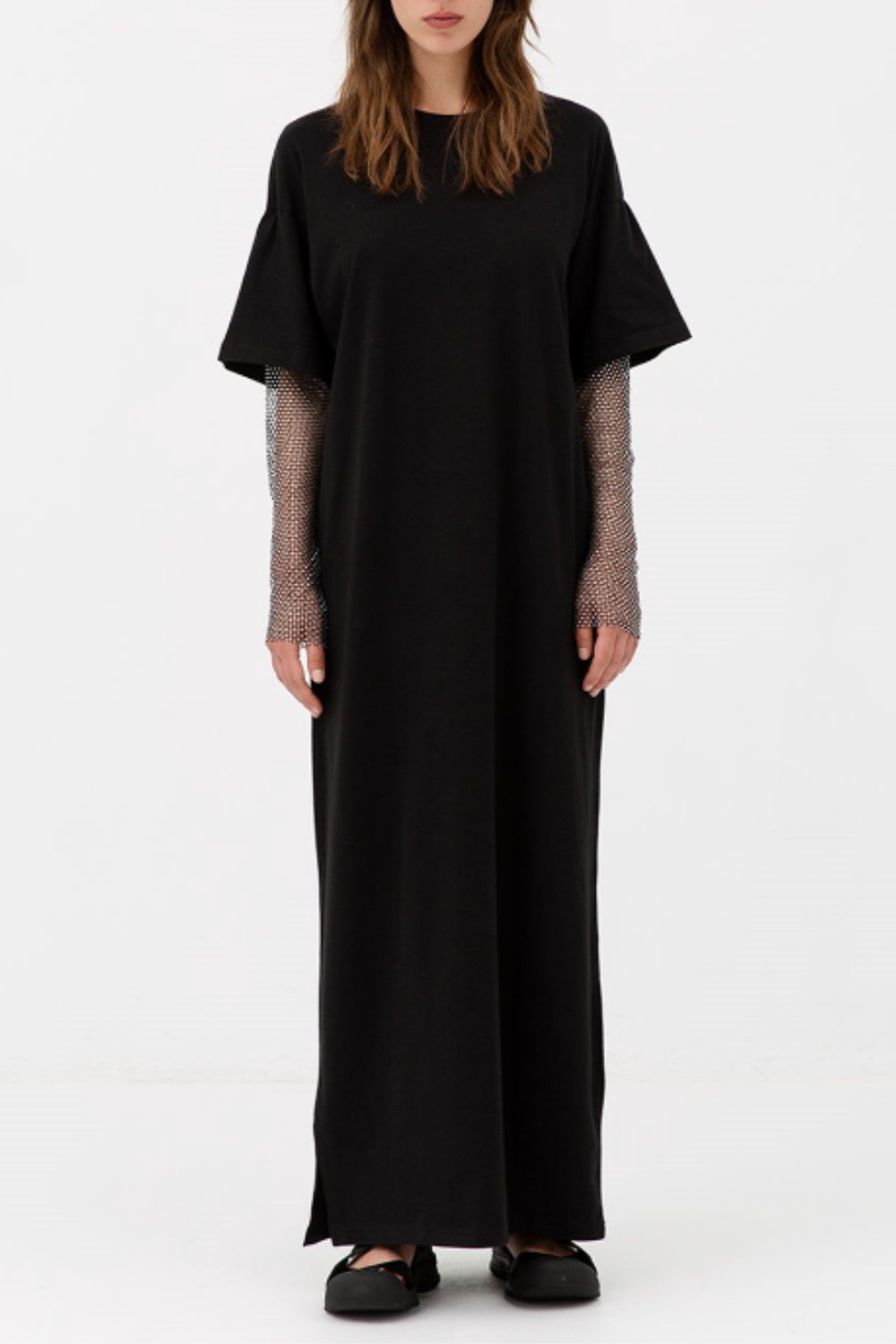 Bex T-shirt Dress - Deep Black - H2O Fagerholt