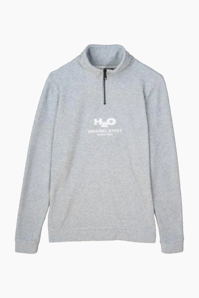 Blåvand II Fleece Half Zip - Lt. Grey Mel - H2O