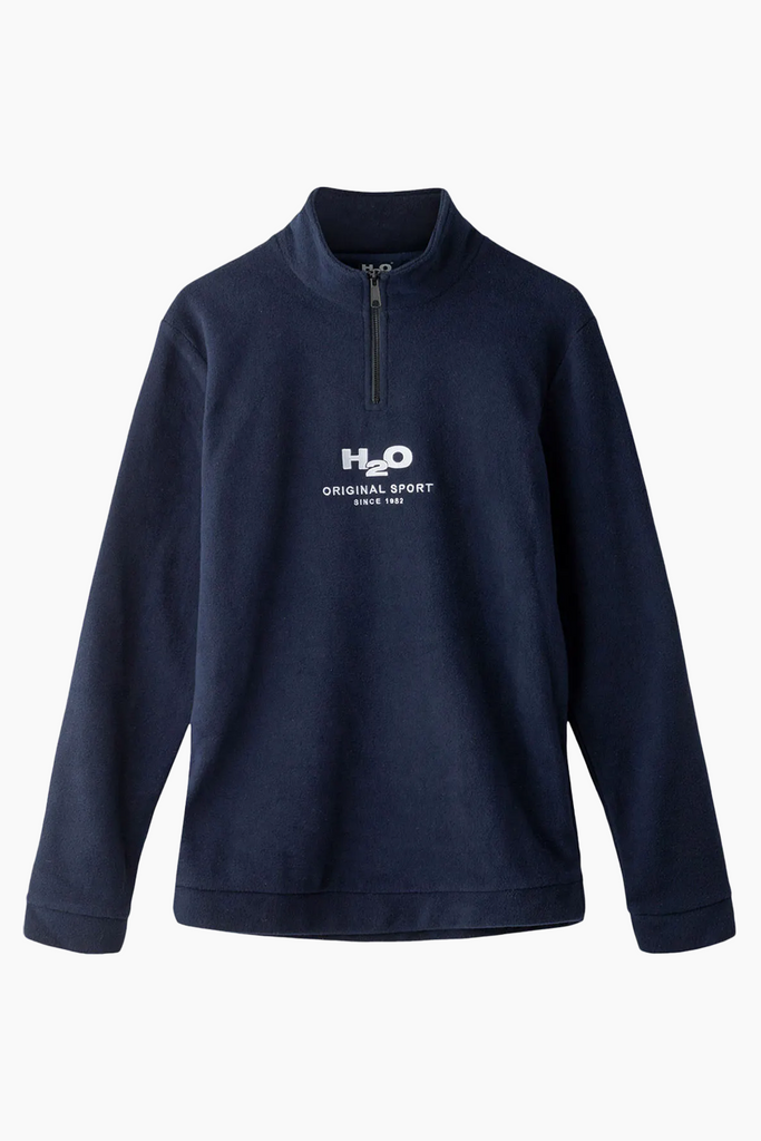 Blåvand II Fleece Half Zip - Navy - H2O