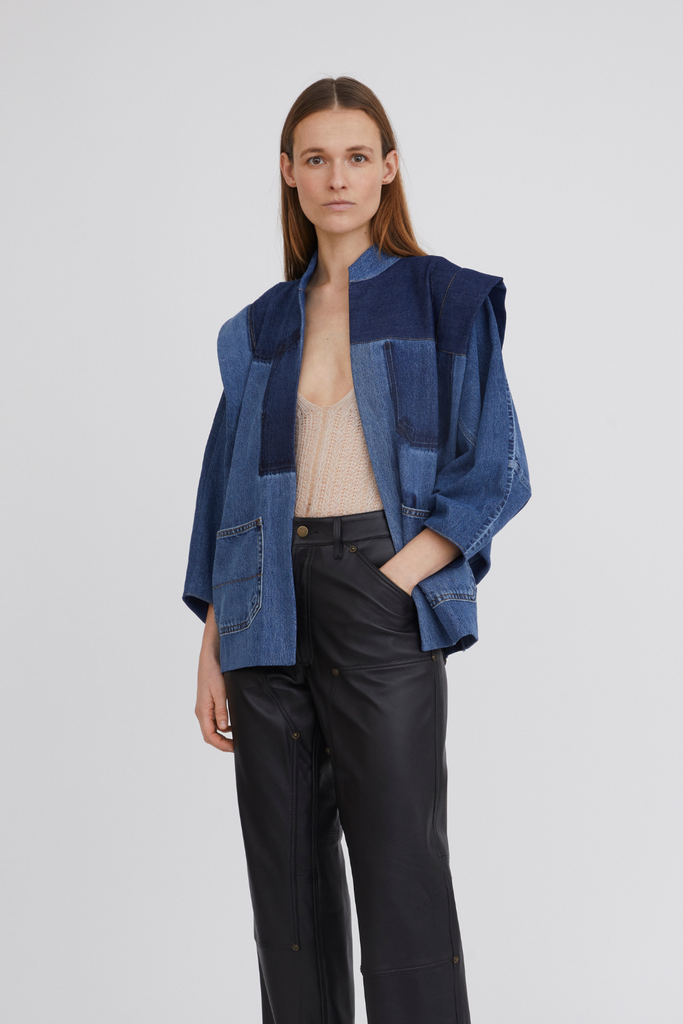 Blueberry Jacket - Blue Denim Mix - H2O Fagerholt