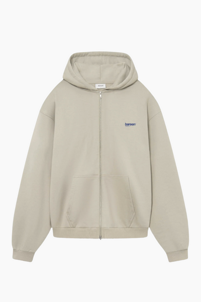 Boba Oversized Hoodie Full Zip - London Fog - bareen