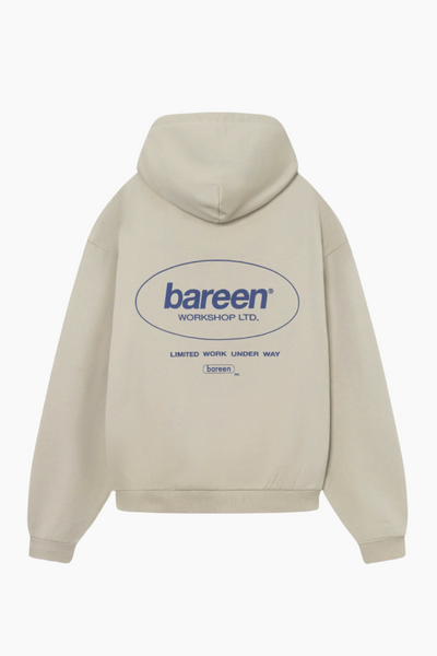 Boba Oversized Hoodie Full Zip - London Fog - bareen