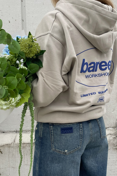 Boba Oversized Hoodie Full Zip - London Fog - bareen