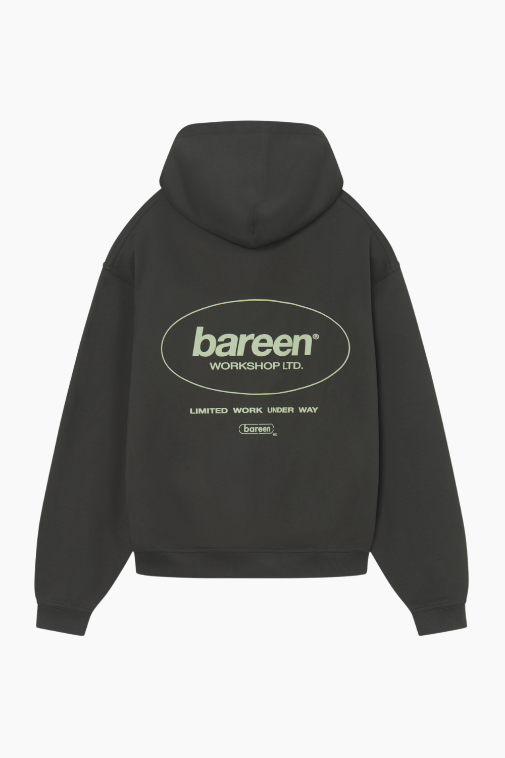 Bojan Oversize Hoodie - Pirate Black - bareen-1