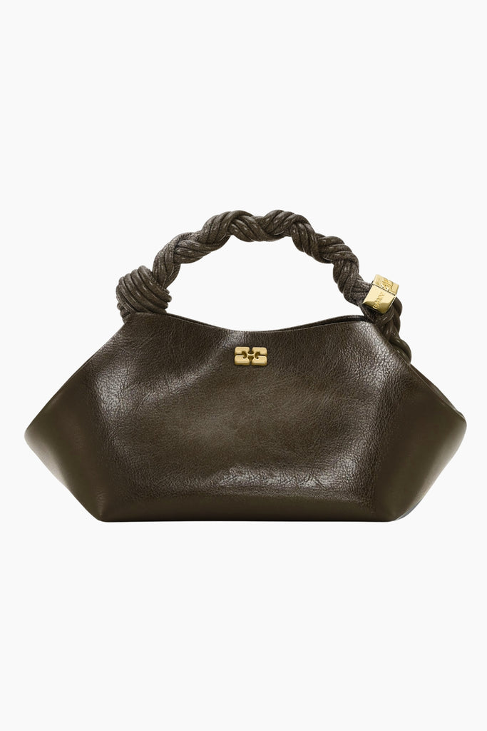 Bou Crinkle Oleatex B2100035 - Dark Olive - GANNI