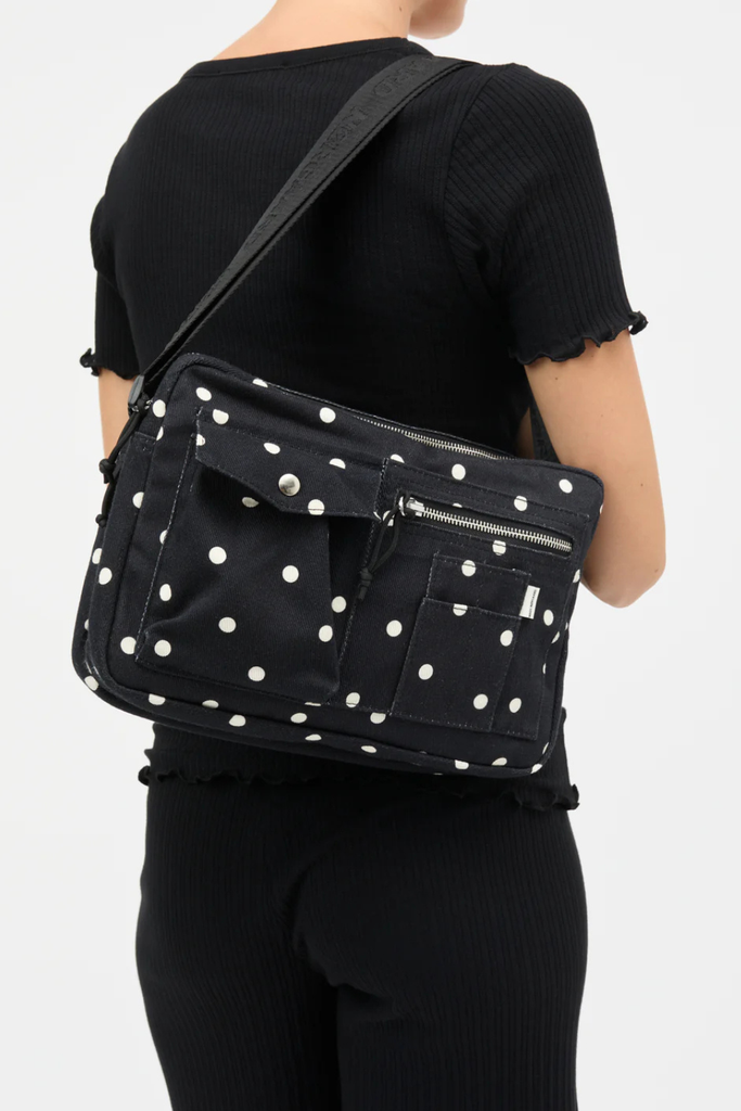 Boutiqno Cappa Art Bag - Dot AOP Black - Mads Nørgaard