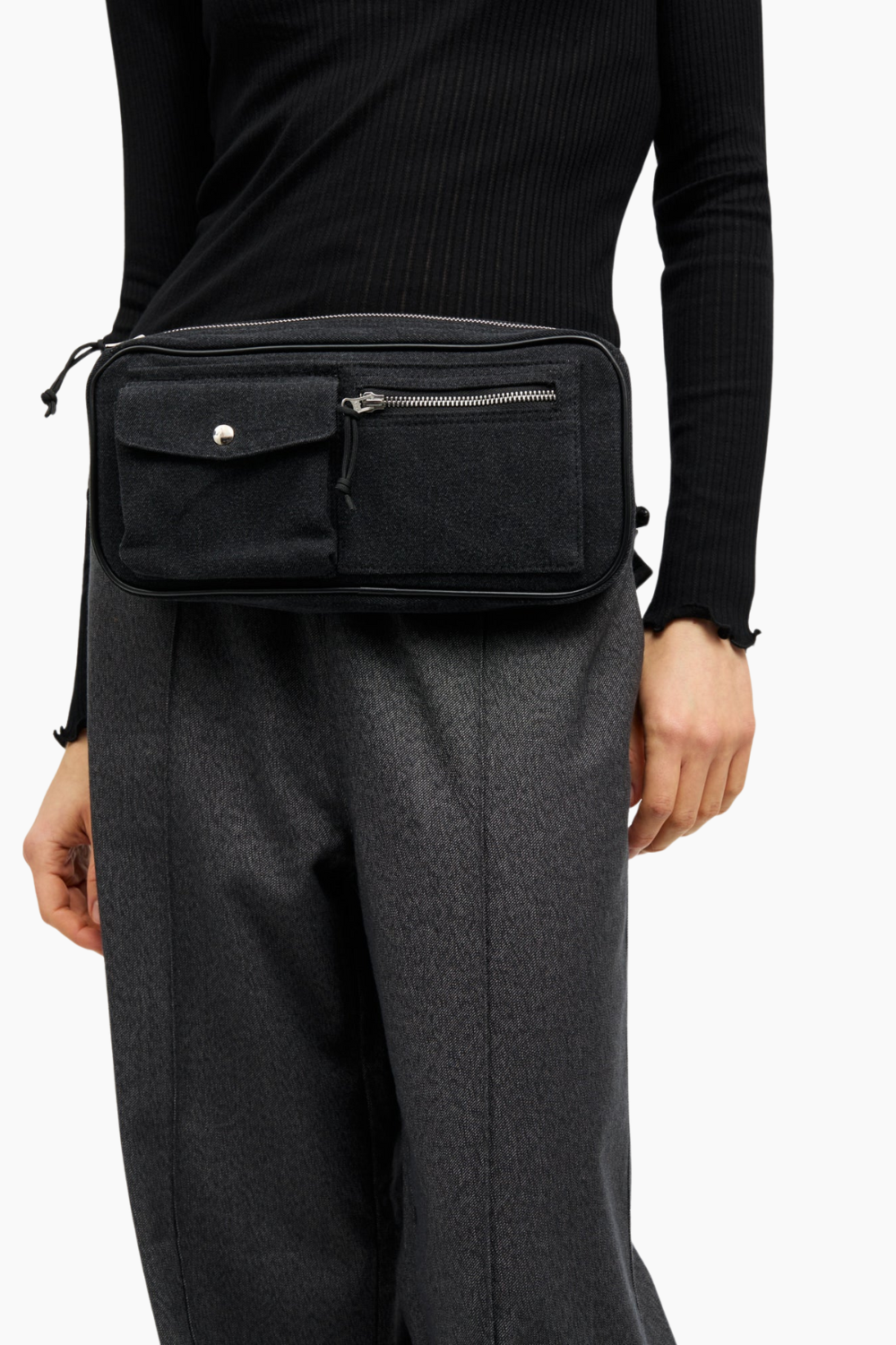 Boutique Washed Carni Bag - Washed Black - Mads Nørgaard-4