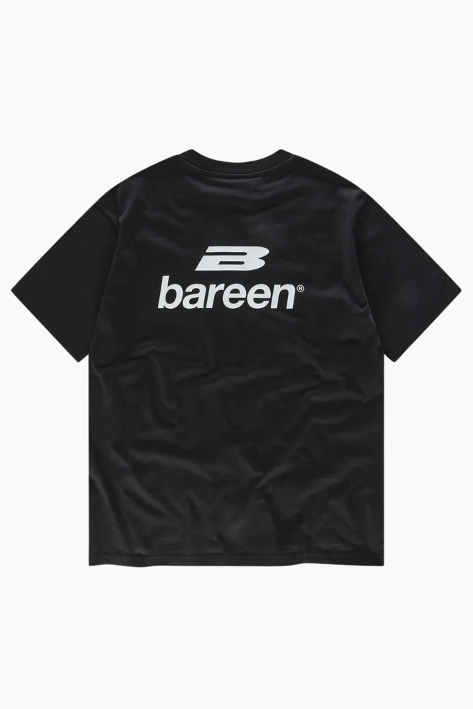 Box Fit T-Shirt Logo - Black - bareen