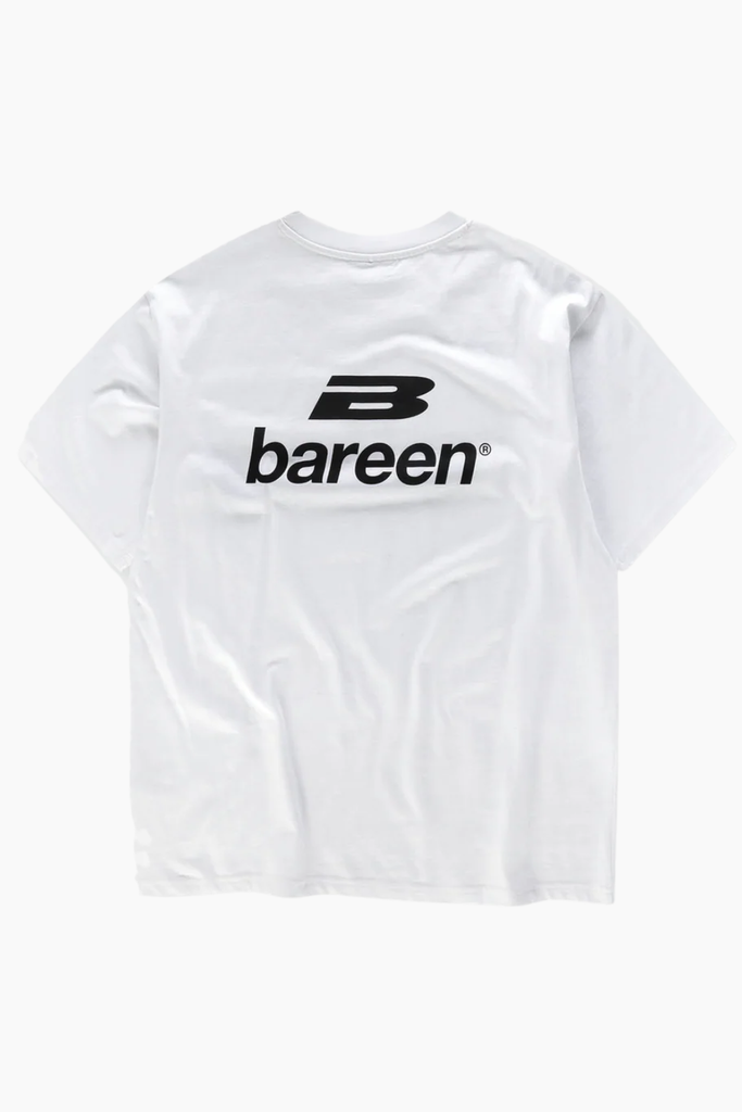 Box Fit T-Shirt Logo - White - bareen