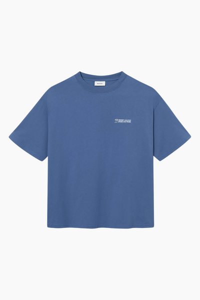 Box Fit T-Shirt Sports Network - Medieval Blue - bareen