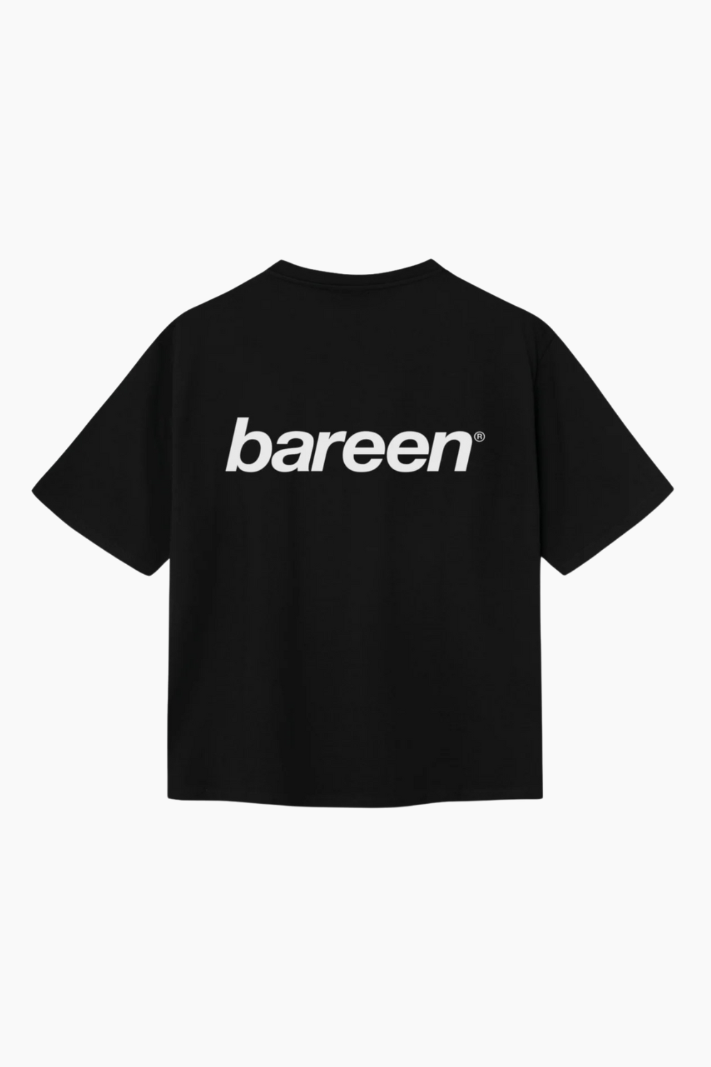 Box Fit Shirt Logo - Black - bareen-1